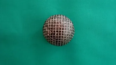Old Victorian Solid Gutta Percha (Gutty) c.1890