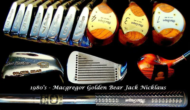 1980s – MacGregor Golden Bear Jack Nicklaus